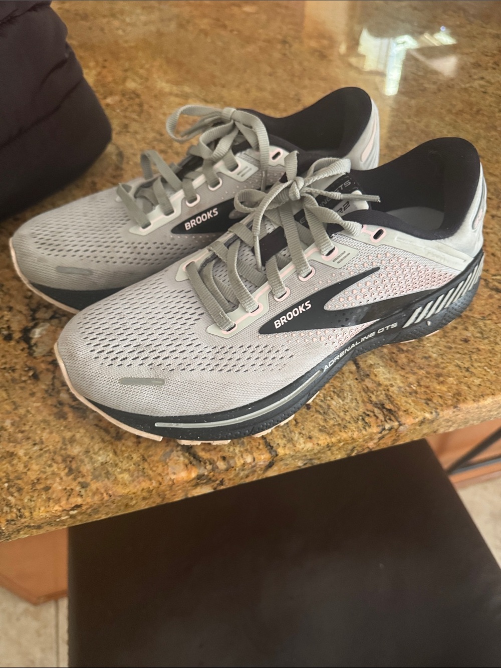 Brooks Gray and Black Women's Running Shoes